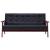 Set canapea, 2 buc., negru, piele artificială, GartenMobel Dekor