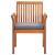 Set mobilier de exterior cu perne 3 piese, lemn masiv de acacia GartenMobel Dekor