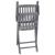 Set mobilier de grădină, 9 piese, gri, lemn masiv de acacia GartenMobel Dekor