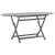 Set mobilier de grădină, 9 piese, gri, lemn masiv de acacia GartenMobel Dekor