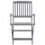 Set mobilier de grădină, 9 piese, gri, lemn masiv de acacia GartenMobel Dekor