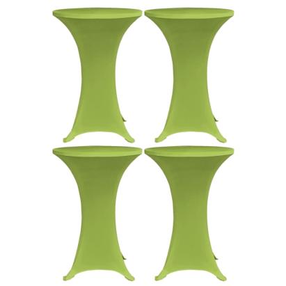 Husă elastică pentru masă, 4 buc., verde, 60 cm GartenMobel Dekor