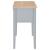 Birou de scris, gri, 109,5 x 45 x 77,5 cm, lemn GartenMobel Dekor