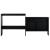 Masă de bar cu 2 blaturi, negru, 130x40x120 cm GartenMobel Dekor