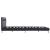 Cadru de pat cu LED, negru, 140 x 200 cm, piele artificială GartenMobel Dekor