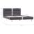 Cadru de pat cu LED, negru, 140 x 200 cm, piele artificială GartenMobel Dekor