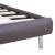 Cadru de pat cu LED, gri, 90 x 200 cm, piele artificială GartenMobel Dekor