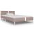 Cadru pat cu LED, cappuccino, 90x200 cm, piele artificială GartenMobel Dekor