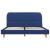 Cadru de pat, albastru, 140 x 200 cm, material textil GartenMobel Dekor