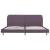 Cadru de pat, gri taupe, 180 x 200 cm, material textil GartenMobel Dekor