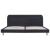 Cadru pat cu LED-uri, gri închis, 180x200 cm, material textil GartenMobel Dekor