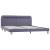 Cadru pat cu LED-uri, gri deschis, 160x200 cm, material textil GartenMobel Dekor