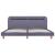 Cadru pat cu LED-uri, gri deschis, 160x200 cm, material textil GartenMobel Dekor