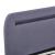 Cadru pat cu LED-uri, gri deschis, 160x200 cm, material textil GartenMobel Dekor