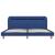 Cadru de pat cu LED-uri, albastru, 180x200 cm, material textil  GartenMobel Dekor