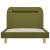 Cadru de pat cu LED-uri, verde, 90 x 200 cm, material textil  GartenMobel Dekor