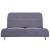 Cadru de pat, gri deschis, 140 x 200 cm, material textil GartenMobel Dekor