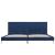 Cadru de pat, albastru, 180 x 200 cm, material textil GartenMobel Dekor