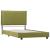 Cadru de pat, verde, 90 x 200 cm, material textil GartenMobel Dekor