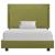 Cadru de pat, verde, 90 x 200 cm, material textil GartenMobel Dekor