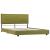 Cadru de pat, verde, 140 x 200 cm, material textil GartenMobel Dekor