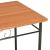 Set mobilier de bucătărie, 7 piese, maro, MDF și oțel GartenMobel Dekor