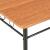 Set mobilier de bucătărie, 7 piese, maro, MDF și oțel GartenMobel Dekor