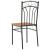Set mobilier de bucătărie, 7 piese, maro, MDF și oțel GartenMobel Dekor