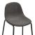 Scaune de bar, 4 buc., gri închis, material textil GartenMobel Dekor