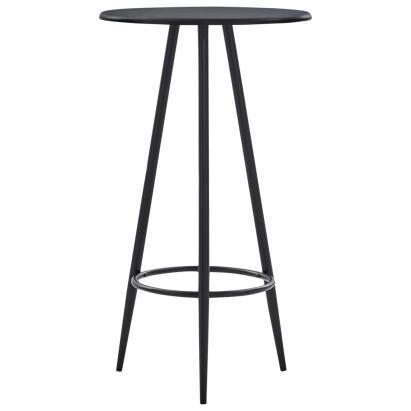 Masă de bar, negru, 60 x 107,5 cm, MDF GartenMobel Dekor