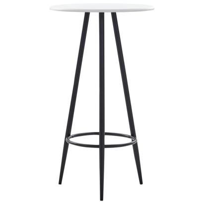 Masă de bar, alb, 60 x 107,5 cm, MDF GartenMobel Dekor
