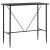 Masă de bar, negru, 120 x 60 x 110 cm, MDF GartenMobel Dekor