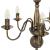 Candelabru antichizat, negru, 5 becuri E14 GartenMobel Dekor