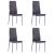 Set mobilier de bucătărie, 5 piese, gri GartenMobel Dekor