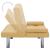 Canapea extensibilă cu două perne, galben, poliester GartenMobel Dekor