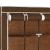 Dulap cu bare și compartimente, maro, 150x45x175 cm, textil GartenMobel Dekor