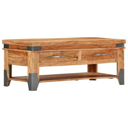 Măsuță de cafea, 110x52x45 cm, lemn masiv de acacia GartenMobel Dekor