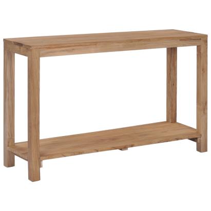 Masă consolă, 120 x 35 x 75 cm, lemn masiv de tec GartenMobel Dekor