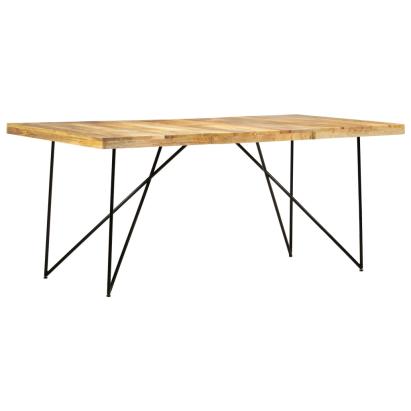 Masă de bucătărie, 180 x 90 x 76 cm, lemn masiv de mango GartenMobel Dekor