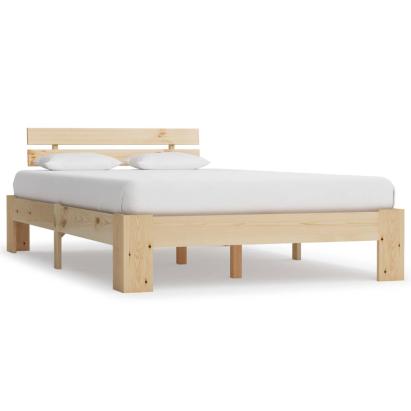 Cadru de pat, 120 x 200 cm, lemn masiv de pin GartenMobel Dekor