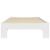 Cadru de pat, alb, 100 x 200 cm, lemn masiv de pin GartenMobel Dekor