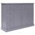 Servantă cu 10 sertare, gri, 113 x 30 x 79 cm, lemn GartenMobel Dekor