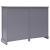 Servantă cu 10 sertare, gri, 113 x 30 x 79 cm, lemn GartenMobel Dekor