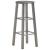Scaune de bar, 2 buc., antracit, MDF GartenMobel Dekor