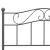 Cadru de pat, gri, 140 x 200 cm, metal GartenMobel Dekor