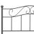 Cadru de pat, gri, 160 x 200 cm, metal GartenMobel Dekor