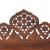 Paravan cameră sculptat manual 4 panouri maro 160x165 cm mango GartenMobel Dekor