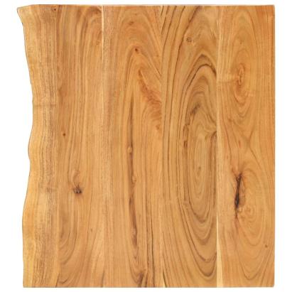 Blat lavoar de baie, 58x52x2,5 cm, lemn masiv de acacia GartenMobel Dekor