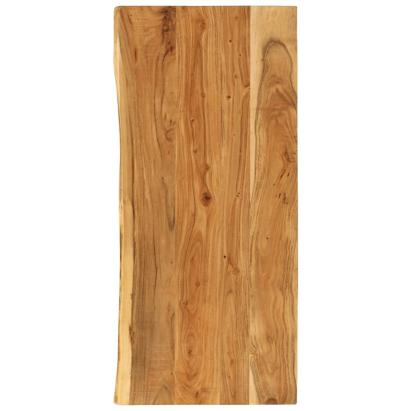 Blat lavoar de baie, 114x52x2,5 cm, lemn masiv de acacia GartenMobel Dekor