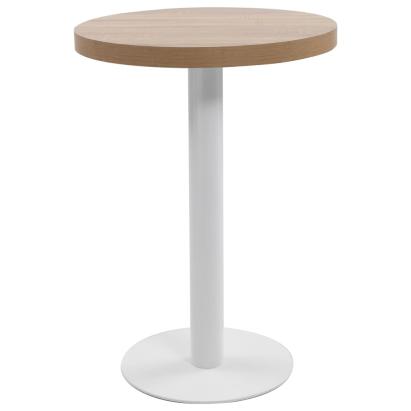 Masă de bistro, maro deschis, 60 cm, MDF GartenMobel Dekor